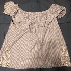 Merona Off The Shoulder Shirt